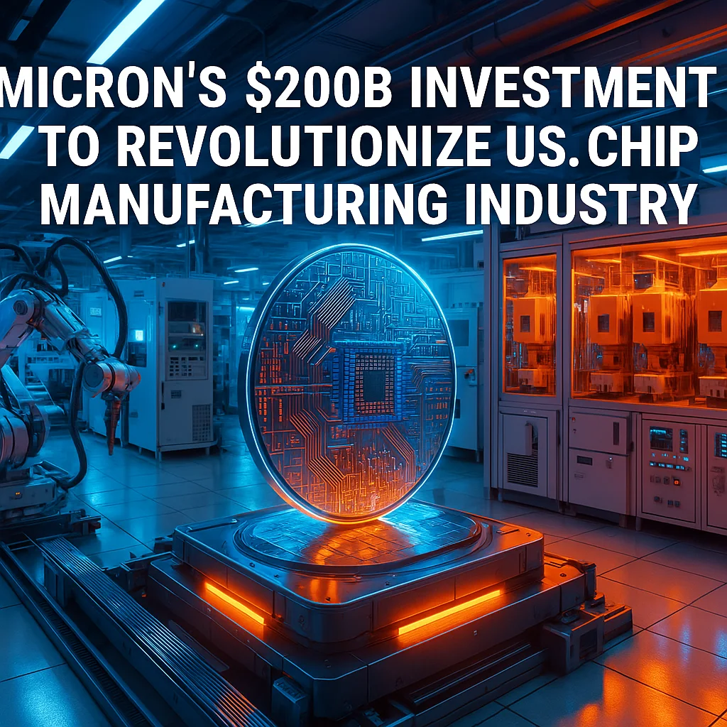 Micron’s $200 B Investment to Revolutionize U.S. Chip Manufacturing Industry